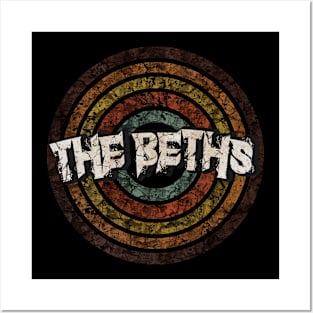 The Beths vintage design on top Posters and Art